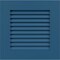 Ekena Millwork 12"W x 12"H True Fit PVC Louver Shutters Sample, Sojourn Blue SAMPLE-TFPLVHB - alternate 1